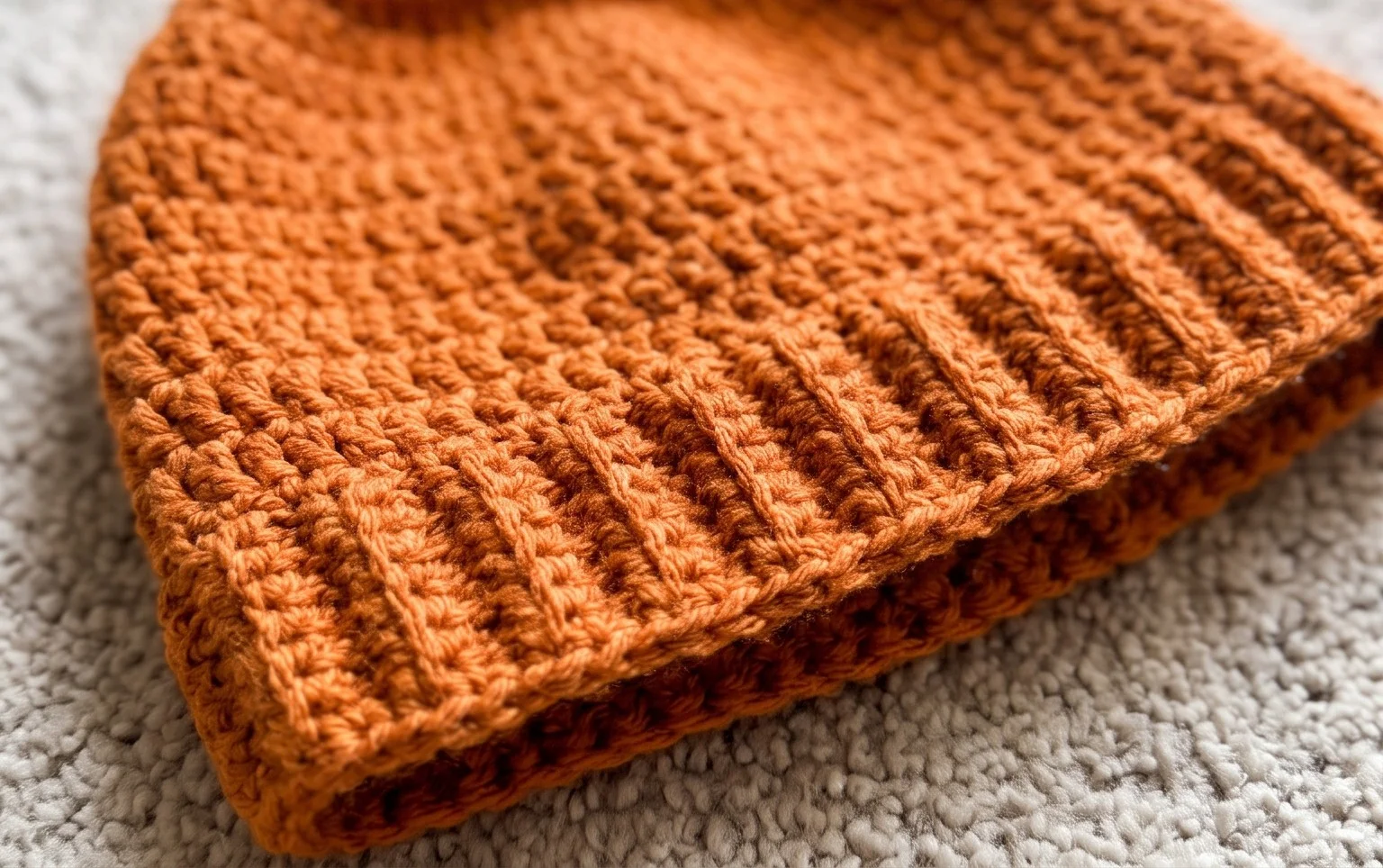 Pumpkins in a Row Crochet Hat - Repeat Crafter Me